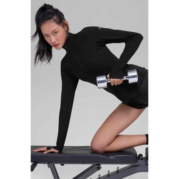 Alo Yoga Alosoft 1/2 Zip Rapid Pullover NWT Size Medium - Picture 4 of 5